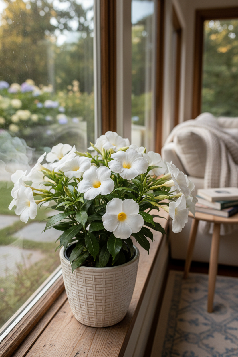 White Allamanda