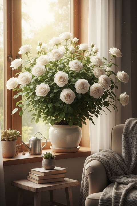 HYBRID WHITE ROSE
