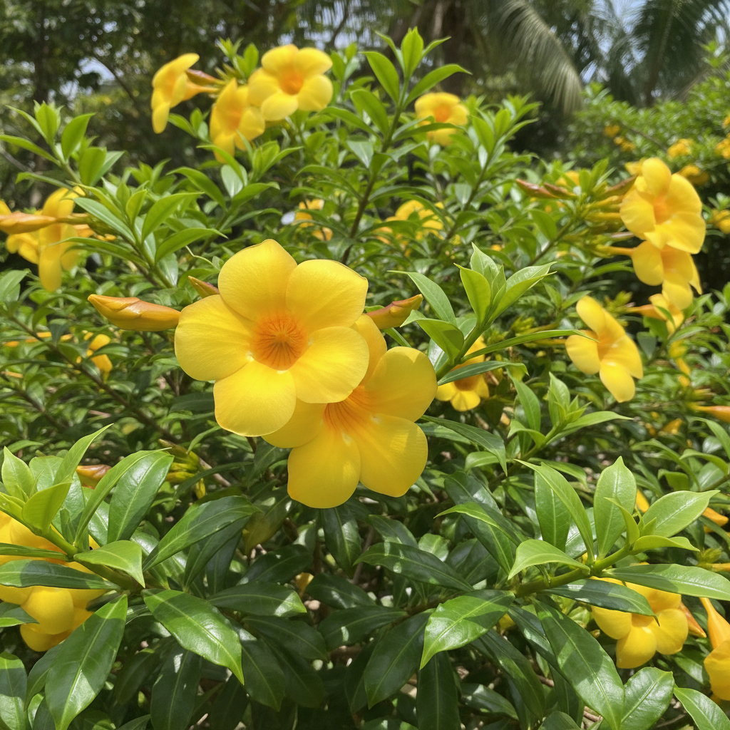 YELLOW ALLAMANDA